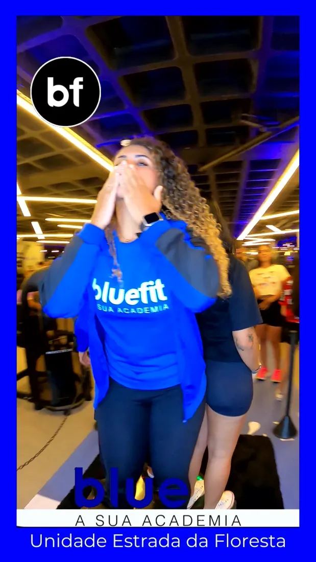 Vídeo 360 com moldura da Bluefit