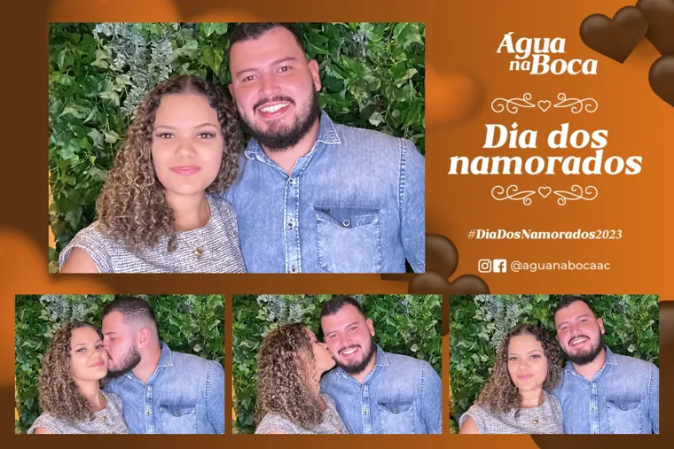 Layout de Dia dos Namorados Água na Boca