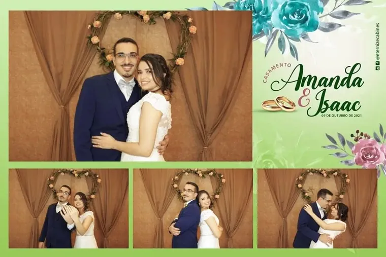 Layout de casamento Amanda e Isaac