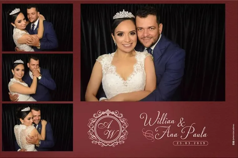 Layout de casamento Willian e Ana Paula